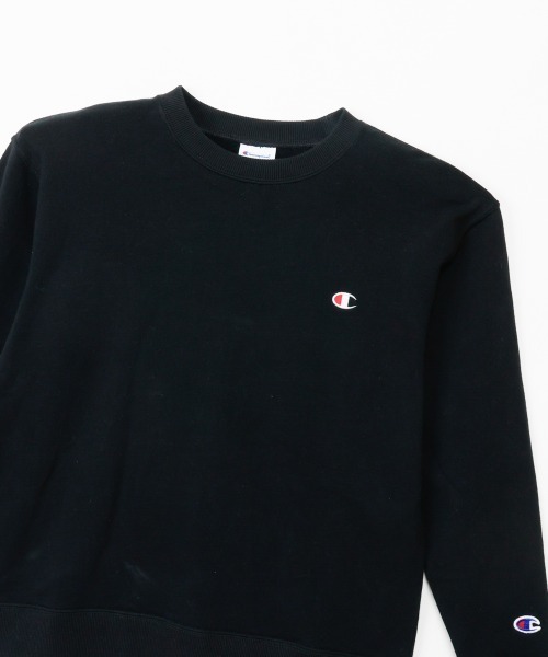 Champion(チャンピオン)の「Champion/チャンピオン CREW NECK SWEATSHIRT(スウェット・キッズ・ネイビー/ブラック/パープル/グレー/ライム/オートミール・150cm/140cm/160cm/130cm/120cm)」の15枚目の写真