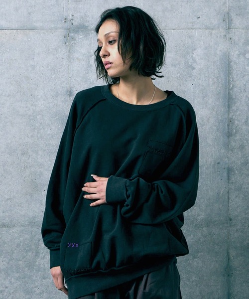 VIRGOwearworks(ヴァルゴウェアワークス)の「EXOFORM SWEAT(スウェット・メンズ・チャコールグレー/ナチュラル/ブラック・4/3/2)」の2枚目の写真