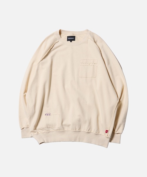 VIRGOwearworks(ヴァルゴウェアワークス)の「EXOFORM SWEAT(スウェット・メンズ・チャコールグレー/ナチュラル/ブラック・4/3/2)」の10枚目の写真