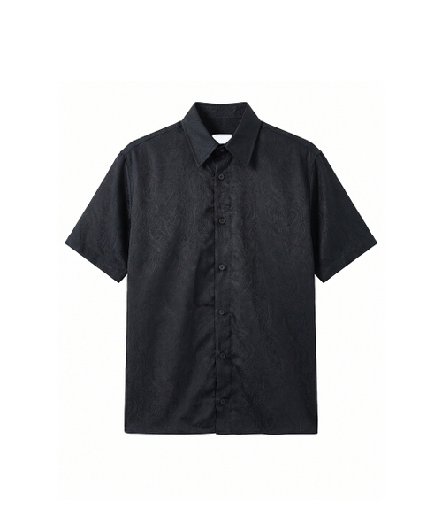 EYC(インヤン)の「Paisley half sleeve shirt(シャツ/ブラウス・メンズ・その他・MEDIUM/LARGE)」の1枚目の写真