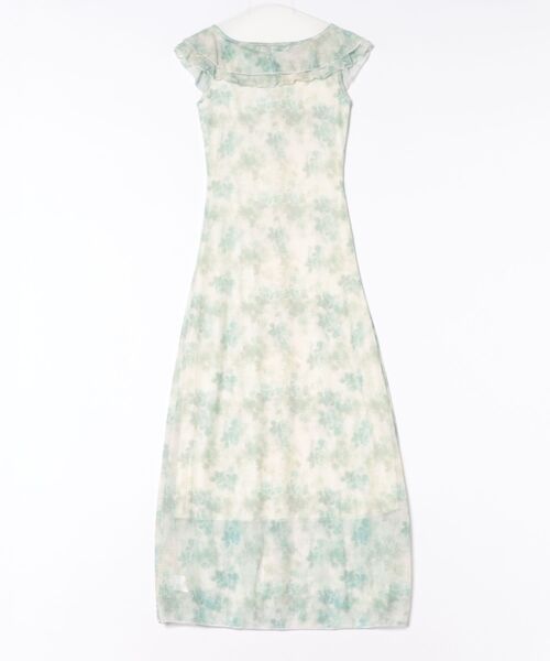 Ritzy(リッツィー)の「ニュアンスフラワーシフォンワンピース(ワンピース・レディース・グリーン・S/M/L/XL)」の22枚目の写真