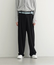 saby(サバイ)の「saby Two tuck trouser - recycled fiber jersey fab -(スラックス)」