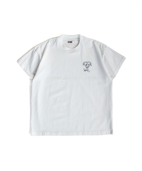 CONZ（コンズ）の「Hand Paint S/S T-SH  HANS（Tシャツ/カットソー・メンズ・ブルー/ホワイト・2/3）」の12枚目の写真