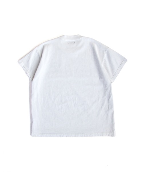 CONZ（コンズ）の「Hand Paint S/S T-SH  HANS（Tシャツ/カットソー・メンズ・ブルー/ホワイト・2/3）」の13枚目の写真