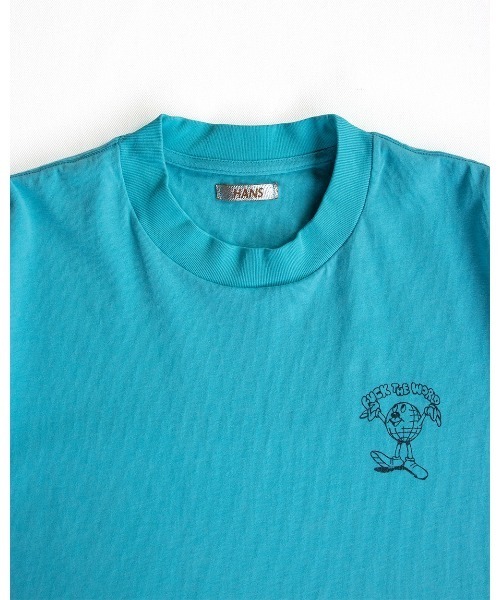 CONZ（コンズ）の「Hand Paint S/S T-SH  HANS（Tシャツ/カットソー・メンズ・ブルー/ホワイト・2/3）」の20枚目の写真