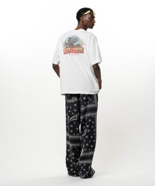 KAMIYA(カミヤ)の「"ACT-COOL Panther" T-shirt(Tシャツ/カットソー・メンズ・ホワイト/ブラック・S/M/L)」の15枚目の写真
