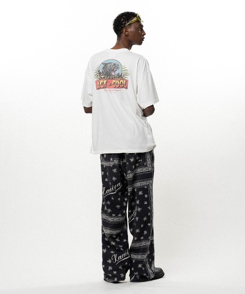 KAMIYA(カミヤ)の「"ACT-COOL Panther" T-shirt(Tシャツ/カットソー・メンズ・ホワイト/ブラック・S/M/L)」の16枚目の写真