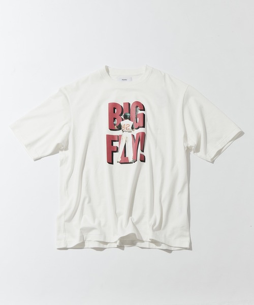 marka(マーカ)の「【markaware/marka/マーカ】Tee Yuji Takeuchi forty two(Tシャツ/カットソー・メンズ・ホワイト/ブラック・1/2)」の2枚目の写真
