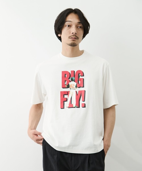 marka(マーカ)の「【markaware/marka/マーカ】Tee Yuji Takeuchi forty two(Tシャツ/カットソー・メンズ・ホワイト/ブラック・1/2)」の5枚目の写真