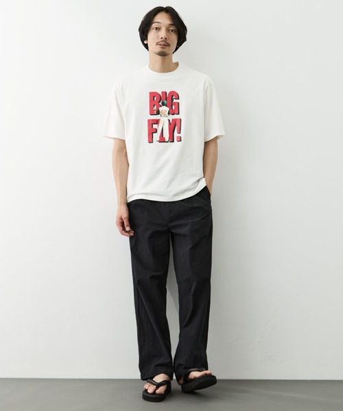 marka(マーカ)の「【markaware/marka/マーカ】Tee Yuji Takeuchi forty two(Tシャツ/カットソー・メンズ・ホワイト/ブラック・1/2)」の9枚目の写真