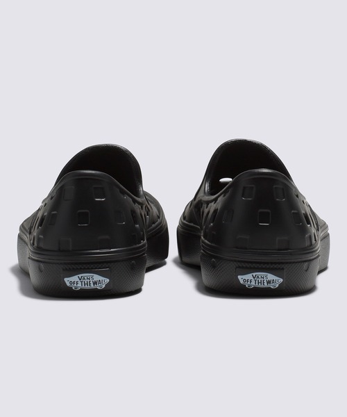 VANS(バンズ)の「キッズ スリッポン TRK / UY Slip-On TRK black VN0A4UVIBLK1(スリッポン・キッズ・ブラック・12/3)」の7枚目の写真