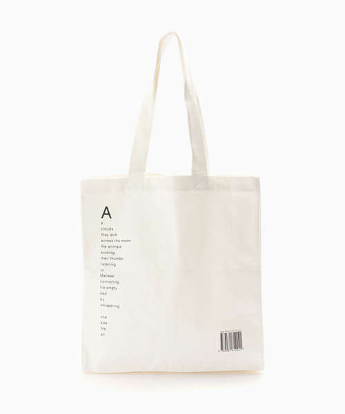 JOURNAL STANDARD（ジャーナルスタンダード）の「Wild Animals / ワイルドアニマルズ Tote Bag（トートバッグ・メンズ・ホワイト×ホワイト/ホワイト系その他・FREE）」の4枚目の写真