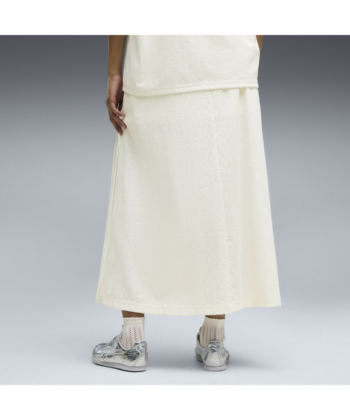 PUMA(プーマ)の「PUMA プーマ ウィメンズ レースパックT7 ミディ スカート(スカート・レディース・ブラック/Off White・X-SMALL/SMALL/MEDIUM/LARGE)」の8枚目の写真