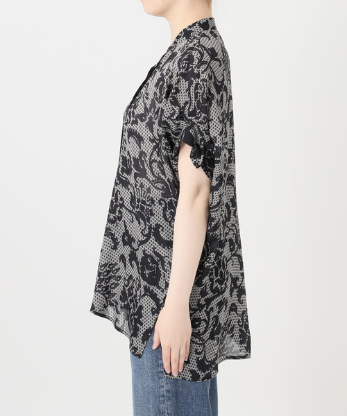 journal standard L'essage(ジャーナルスタンダードレサージュ)の「IPEKERフラワー/無地タックスリーブシャツ(シャツ/ブラウス・レディース・ブラック系その他/アイボリー/ウッド・FREE)」の11枚目の写真