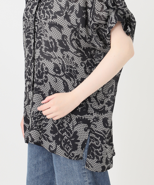 journal standard L'essage(ジャーナルスタンダードレサージュ)の「IPEKERフラワー/無地タックスリーブシャツ(シャツ/ブラウス・レディース・ブラック系その他/アイボリー/ウッド・FREE)」の15枚目の写真