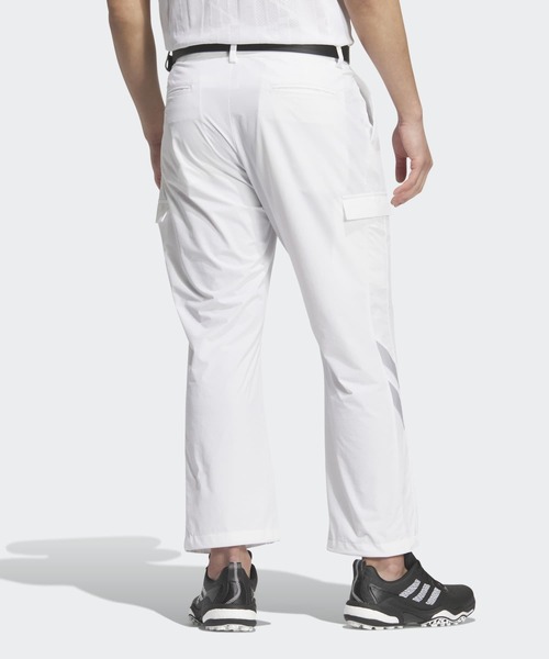 adidas(アディダス)の「ビヨンド ザ コース EX-Stretch active 撥水ルーズフィット アンクルカーゴパンツ【adidas Golf/アディダスゴルフ】(カーゴパンツ・メンズ・ホワイト・85/82/79/76/73/100/88/96/92)」の2枚目の写真