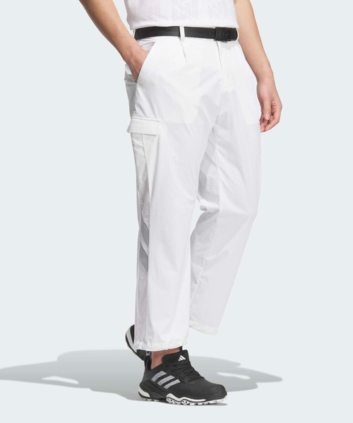 adidas(アディダス)の「ビヨンド ザ コース EX-Stretch active 撥水ルーズフィット アンクルカーゴパンツ【adidas Golf/アディダスゴルフ】(カーゴパンツ・メンズ・ホワイト・85/82/79/76/73/100/88/96/92)」の5枚目の写真
