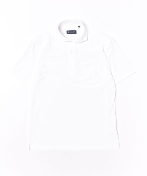 TOKYO SHIRTS(トウキョウシャツ)の「ビズポロ ポロシャツ コンフォートドライ 半袖 メンズ(ポロシャツ・メンズ・ホワイト・S/M/LL/L/XL)」の7枚目の写真