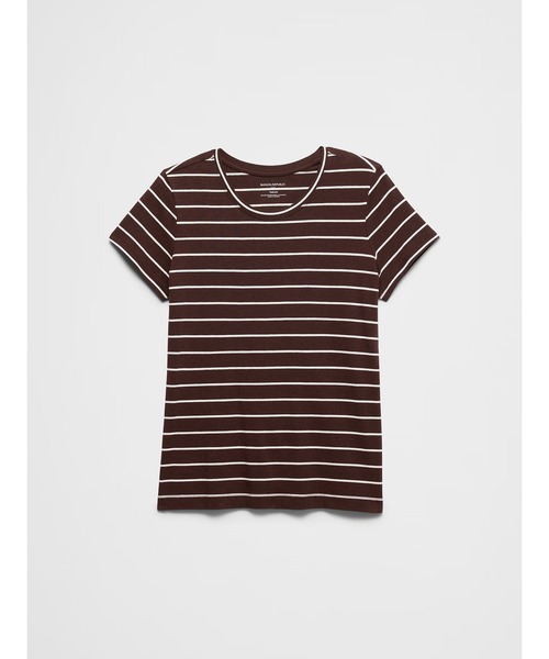 BANANA REPUBLIC FACTORY STORE(バナナリパブリック ファクトリーストア)の「BANANA REPUBLIC FACTORY STORE TimelessクルーネックTシャツ(Tシャツ/カットソー・レディース・ブラウン・M/XS/S/L)」の5枚目の写真