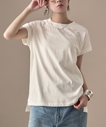 クルーネックフレンチスリーブTシャツ