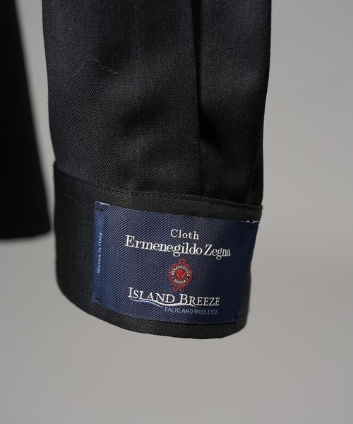 MAISON SPECIAL(メゾンスペシャル)の「《UNISEX》【Ermenegildo Zegna Fabric】Prime-Over Regular Collar Shirt/【エルメネジルド・ゼニア ファブリック】プライムオーバーレギュラーカラーシャツ【MAISON SPECIAL/メゾンスペシャル】■セットアップ対応■(シャツ/ブラウス・メンズ・ブラック・1/2/0)」の14枚目の写真