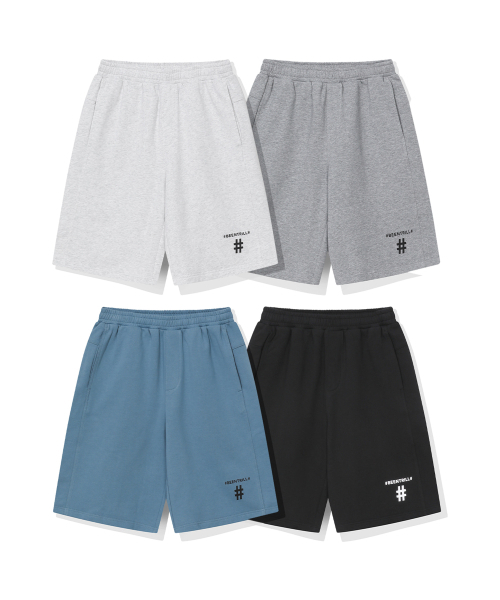 BEENTRILL（ビントリル）の「スタンダードハッシュタグワイドスウェットショーツ（ブラック）（その他パンツ・レディース・その他・SMALL/MEDIUM/LARGE/X-LARGE）」の4枚目の写真