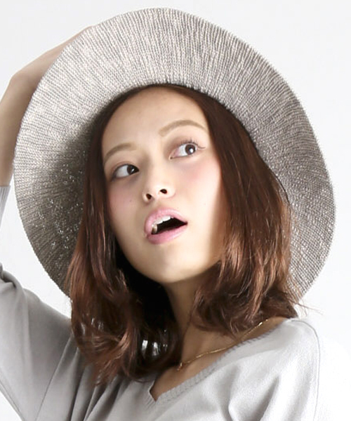 Denime(ドゥニーム)の「サーモンナカオレハット(ハット・メンズ・ブラック/グレー/ブラウン/ホワイト/ネイビー・FREE)」の7枚目の写真