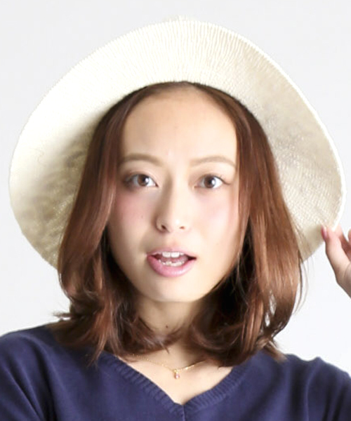 Denime(ドゥニーム)の「サーモンナカオレハット(ハット・メンズ・ブラック/グレー/ブラウン/ホワイト/ネイビー・FREE)」の8枚目の写真