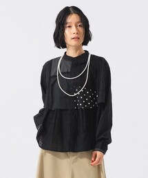TORI-TO（トリト）の「【別注】TORI-TO × BEAMS BOY / レイヤード シャツ（シャツ/ブラウス）」