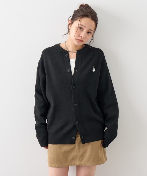 U.S. POLO ASSN.(ユーエスポロアッスン)の「【U.S. POLO ASSN./ユーエスポロアッスン】ワンポイント ダブルホースマン刺繍 スウェットライク カーディガン(カーディガン/ボレロ・メンズ・モカ/杢グレー/ブラック/アイボリー/ネイビー・L/M/LL)」の12枚目の写真