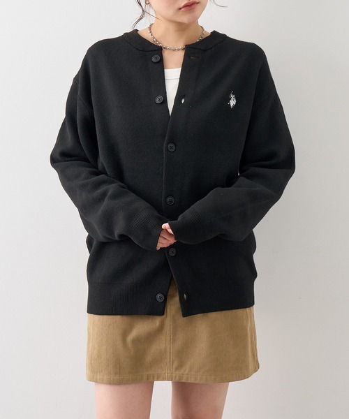 U.S. POLO ASSN.(ユーエスポロアッスン)の「【U.S. POLO ASSN./ユーエスポロアッスン】ワンポイント ダブルホースマン刺繍 スウェットライク カーディガン(カーディガン/ボレロ・メンズ・モカ/杢グレー/ブラック/アイボリー/ネイビー・L/M/LL)」の14枚目の写真