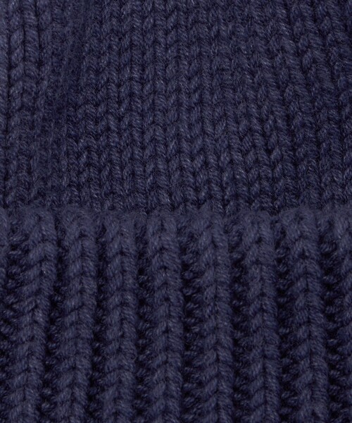crepuscule(クレプスキュール)の「<crepuscule> C/A BEANIE/ビーニー(ニットキャップ/ビーニー・メンズ・ダークブラウン/ブラック/ネイビー・FREE)」の6枚目の写真