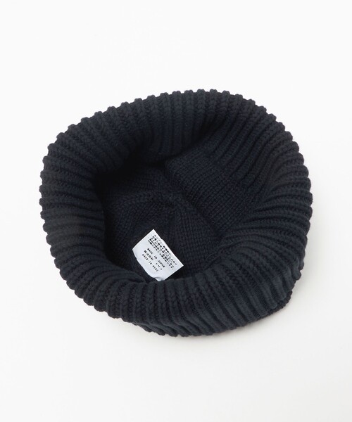 crepuscule(クレプスキュール)の「<crepuscule> C/A BEANIE/ビーニー(ニットキャップ/ビーニー・メンズ・ダークブラウン/ブラック/ネイビー・FREE)」の7枚目の写真