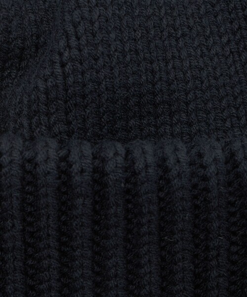 crepuscule(クレプスキュール)の「<crepuscule> C/A BEANIE/ビーニー(ニットキャップ/ビーニー・メンズ・ダークブラウン/ブラック/ネイビー・FREE)」の8枚目の写真