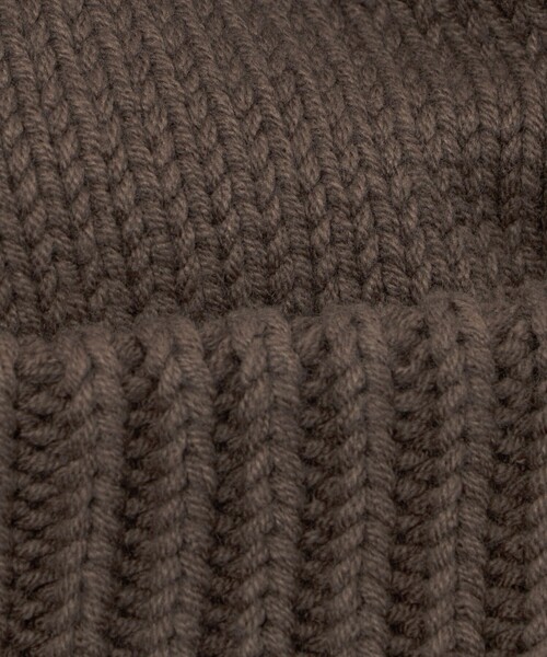 crepuscule(クレプスキュール)の「<crepuscule> C/A BEANIE/ビーニー(ニットキャップ/ビーニー・メンズ・ダークブラウン/ブラック/ネイビー・FREE)」の10枚目の写真