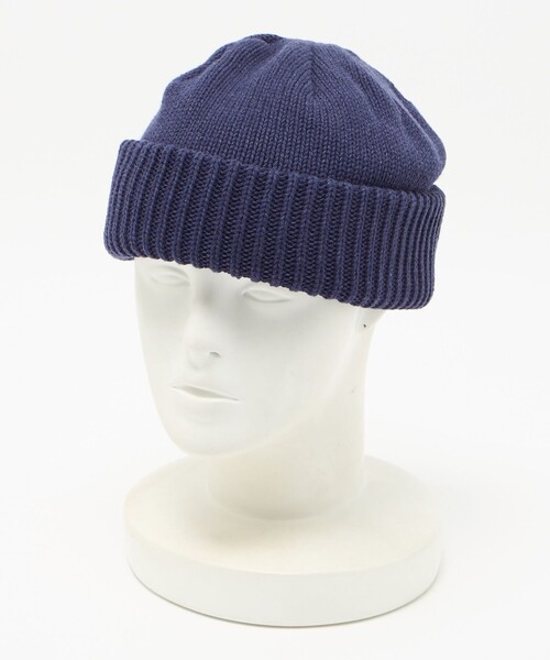 crepuscule(クレプスキュール)の「<crepuscule> C/A BEANIE/ビーニー(ニットキャップ/ビーニー・メンズ・ダークブラウン/ブラック/ネイビー・FREE)」の12枚目の写真