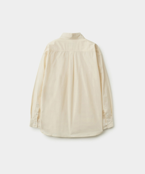 HAVE HAD(ハブヘッド)の「ESSENTIALS ファインシャツ (アイボリー)(シャツ/ブラウス・レディース・その他・SMALL/MEDIUM)」の2枚目の写真