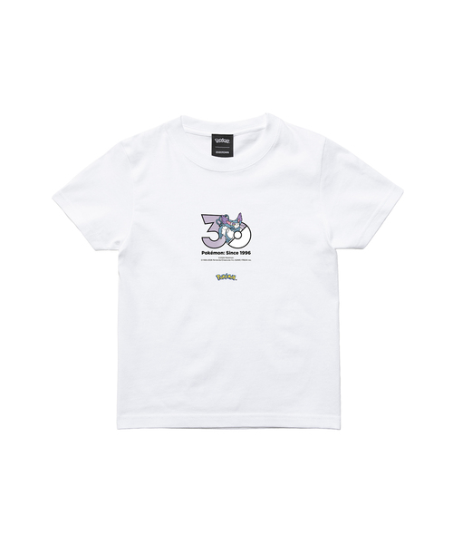 ZOZOSPOT(ゾゾスポット)の「Pokemon 30th Anniversary 1025 T-shirt 「ブニャット」(Tシャツ/カットソー・レディース・ホワイト・SMALL/MEDIUM/LARGE/X-LARGE/XX-LARGE/XXX-LARGE/100cm/110cm/120cm/130cm/140cm/150cm/160cm)」の2枚目の写真