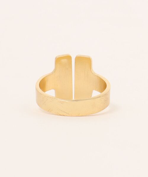 SOFFITTO(ソフィット)の「【Francesca Bianchi Design/フランチェスカビアンキデザイン】T RING(リング・レディース・ホワイト・FREE)」の2枚目の写真