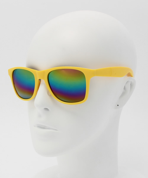 WEGO(ウィゴー)の「WEGO/カラフルTOYミラーサングラス(サングラス・レディース・サックスブルー/イエロー系その他/グリーン/レッド/ピンク/ターコイズブルー/ブルー/パープル/イエロー/ライトパープル/オレンジ系その他/ホワイト/ブラック/ライトピンク・FREE)」の22枚目の写真