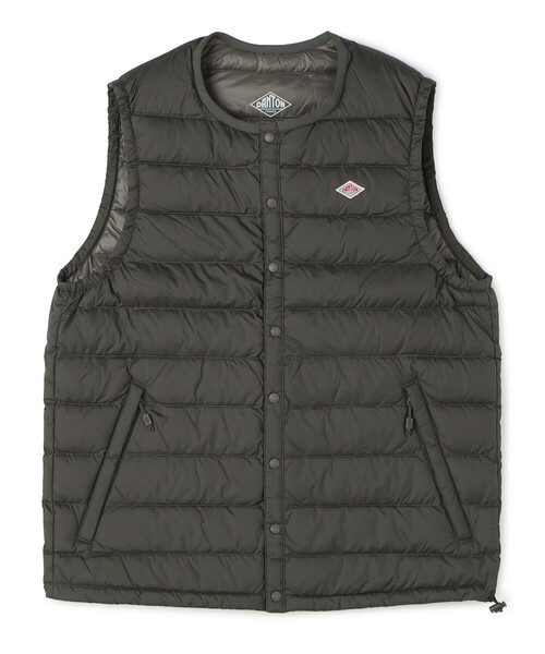 DANTON（ダントン）の「Men's Crewneck Inner Down Vest（ダウンベスト・メンズ・ブルー系その他/オフホワイト/ブラック系その他/ベージュ系その他/ブラック/グリーン系その他/オリーブ・XXL/XL/XS/S/M/L）」の13枚目の写真
