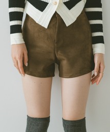 Auntie Rosa（アンティローザ）の「スエードショートパンツ（その他パンツ）」