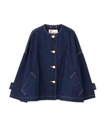 Traditional Weatherwear / トラディショナル ウェザーウェア/MALTON NO COLLAR SHORT DENIM/マールトン ノーカラー ショート デニム