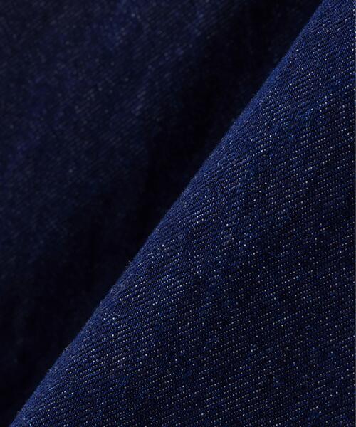 Traditional Weatherwear(トラディショナルウェザーウェア)の「Traditional Weatherwear / トラディショナル ウェザーウェア/MALTON NO COLLAR SHORT DENIM/マールトン ノーカラー ショート デニム(デニムジャケット・レディース・その他4・32/34)」の4枚目の写真