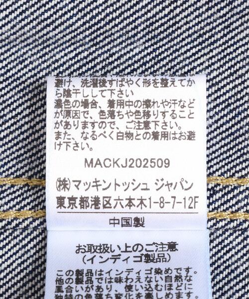 Traditional Weatherwear(トラディショナルウェザーウェア)の「Traditional Weatherwear / トラディショナル ウェザーウェア/MALTON NO COLLAR SHORT DENIM/マールトン ノーカラー ショート デニム(デニムジャケット・レディース・その他4・32/34)」の6枚目の写真