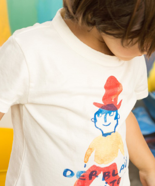 BOBO CHOSES（ボボショーズ）の「【16S/S】BOBO CHOSES[ボボ ショセス] /Baby T-shirt/ベビー用Tシャツ（Tシャツ/カットソー・キッズ・オフホワイト/レッド/オレンジ/ベージュ/グリーン・18-24MONTH/6-12MONTH/12-18MONTH）」の2枚目の写真