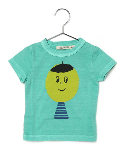 BOBO CHOSES（ボボショーズ）の「【16S/S】BOBO CHOSES[ボボ ショセス] /Baby T-shirt/ベビー用Tシャツ（Tシャツ/カットソー・キッズ・オフホワイト/レッド/オレンジ/ベージュ/グリーン・18-24MONTH/6-12MONTH/12-18MONTH）」の3枚目の写真