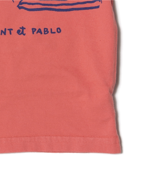 BOBO CHOSES（ボボショーズ）の「【16S/S】BOBO CHOSES[ボボ ショセス] /Baby T-shirt/ベビー用Tシャツ（Tシャツ/カットソー・キッズ・オフホワイト/レッド/オレンジ/ベージュ/グリーン・18-24MONTH/6-12MONTH/12-18MONTH）」の14枚目の写真