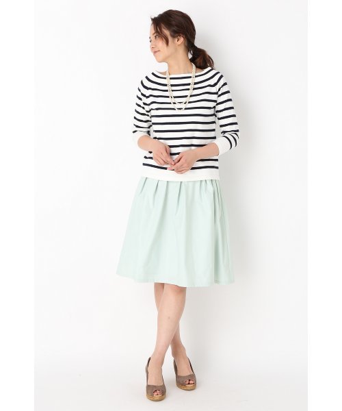 Spick & Span（スピックアンドスパン）の「WASHABLE タックスカート◆（スカート・レディース・ホワイト/グリーン/ベージュ/ネイビー・40/38/36/34）」の14枚目の写真