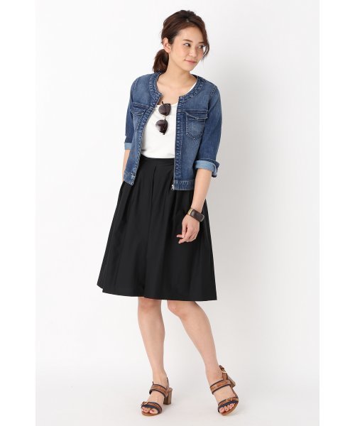 Spick & Span（スピックアンドスパン）の「WASHABLE タックスカート◆（スカート・レディース・ホワイト/グリーン/ベージュ/ネイビー・40/38/36/34）」の15枚目の写真